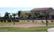 Sand volleyball court surrounded by landscaping adds to the community's recreation at 28249 N Shundeen Cir, San Tan Valley, AZ 85143