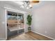 Dining room with sliding glass door to backyard at 34717 N Picket Post Dr, San Tan Valley, AZ 85144