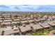 Wide aerial view of a suburban neighborhood featuring well-maintained homes and landscaping at 42368 W North Star Dr, Maricopa, AZ 85138