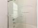 Clean, bright shower with glass doors at 4675 E Olney Ave, Gilbert, AZ 85234