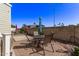 Cozy backyard patio with outdoor seating, perfect for relaxing and enjoying the outdoors at 632 Aero Rd, Mesa, AZ 85205