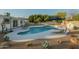 Inviting backyard pool area with a lounge chair and cacti landscaping at 7819 N 17Th Ave, Phoenix, AZ 85021