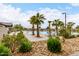 A community pool with palm trees offers a relaxing environment at 8740 W San Miguel Ave, Glendale, AZ 85305