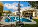 Inviting pool with elegant outdoor furniture, ideal for summer relaxation and entertaining guests at 10534 N 133Rd St, Scottsdale, AZ 85259