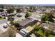 A single-Gathering house with solar panels on the roof and a well-maintained backyard at 1610 E Mclellan Rd, Mesa, AZ 85203