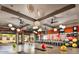 Bright gym with workout equipment and large glass doors to let in the light at 29606 N Tarragona Dr, Peoria, AZ 85383