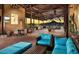 Outdoor seating with beautiful mountain views and a place to sit and enjoy the sunset at 29606 N Tarragona Dr, Peoria, AZ 85383