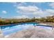 Sparkling pool features a modern design, surrounded by well-manicured landscaping and a spacious patio area at 29606 N Tarragona Dr, Peoria, AZ 85383
