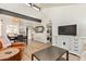 Bright, open living area with dining space, modern furniture, and natural light at 406 E Washington Ave # C, Gilbert, AZ 85234