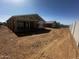 New construction home featuring an ample backyard, highlighting the outdoor living space at 4276 E Brook Lynn Pl, San Tan Valley, AZ 85140