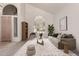 Bright living area featuring large window, sofa, and modern decor at 4531 W Flint St, Chandler, AZ 85226