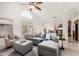 Bright, airy living area with vaulted ceilings flowing into kitchen for modern, open-concept living at 4558 E Vista Dr, Phoenix, AZ 85032