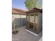 Modern outdoor sauna offering a relaxing retreat in the backyard, perfect for unwinding at 4558 E Vista Dr, Phoenix, AZ 85032