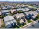Real estate aerial view of home featuring a pool at 7363 E Plata Ave, Mesa, AZ 85212