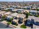 Aerial view of a well-maintained home in a desirable suburban neighborhood at 7363 E Plata Ave, Mesa, AZ 85212
