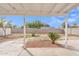 View of backyard through covered patio at 11430 N 57Th Dr, Glendale, AZ 85304