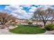 Spacious landscaped yard providing a serene and picturesque setting with views of surrounding homes at 16060 S 4Th St, Phoenix, AZ 85048