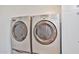 Close up of a modern washer and dryer in a laundry room at 17200 W Bell Rd # 1185, Surprise, AZ 85374