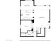 Layout of the first floor at 2331 E Pecan Rd, Phoenix, AZ 85040