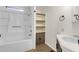 Full bathroom with tub shower and vanity at 2570 W Scenic St, Apache Junction, AZ 85120