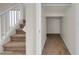 Carpeted stairs and closet near hallway at 28793 N Spur Dr, San Tan Valley, AZ 85143