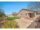 Expansive backyard with artificial turf and paved areas perfect for entertaining and relaxation at 4027 E Mark Ln, Cave Creek, AZ 85331