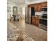 Kitchen with stainless steel appliances, granite countertops, and a breakfast nook at 5381 W Del Rio St, Chandler, AZ 85226