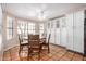 Cozy breakfast nook filled with natural light, featuring ample storage and a view of the outdoors at 6118 E Star Valley St, Mesa, AZ 85215