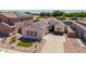 Single-story stucco home with solar panels in a well-maintained neighborhood at 6915 S Sapphire Way, Chandler, AZ 85249