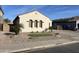 Single-story home with desert landscaping and decorative architectural features at 6915 S Sapphire Way, Chandler, AZ 85249