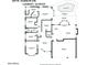 Detailed floor plan showcasing layout, including bedrooms, bathrooms, and living spaces at 819 W Harbor Dr, Gilbert, AZ 85233