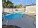 Inviting pool with sun-drenched deck space, ideal for summertime enjoyment at 8227 N 47Th Dr, Glendale, AZ 85302