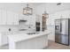 Modern kitchen featuring quartz countertops, stainless appliances and white subway tile backsplash at 9850 E Mcdowell Mountain Ranch Rd # 1006, Scottsdale, AZ 85260