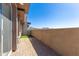 This outdoor patio offers serene views of the surrounding desert landscape and blue sky at 9850 E Mcdowell Mountain Ranch Rd # 1006, Scottsdale, AZ 85260