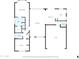 Detailed floor plan showing the layout of the home including bedrooms, bathrooms, and living spaces at 15352 W Via Manana --, Sun City West, AZ 85375