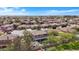 Beautiful aerial view of the neighborhood showcasing the well-maintained homes and lush greenery at 1554 E Stirrup Ct, Gilbert, AZ 85296