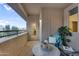 Private balcony offering serene views and a cozy seating area at 16013 S Desert Foothills Pkwy # 2089, Phoenix, AZ 85048