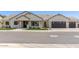 Attractive single-Gathering home featuring stone veneer and a three-car garage at 1645 E Minton St, Mesa, AZ 85203