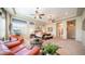 Bright main bedroom with sitting area and decorative touches at 2224 N 83Rd Cir, Mesa, AZ 85207