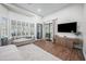 Open living room with comfortable seating, bright windows, and modern decor throughout at 2251 N 32Nd St # 10, Mesa, AZ 85213