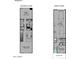 Detailed floor plan showcasing the layout of the first and second floors of the home at 2658 S Sulley Dr # 105, Gilbert, AZ 85295