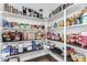 Walk-in pantry offers ample shelving space for food storage and organization at 36070 N Quiros Dr, San Tan Valley, AZ 85143