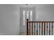 View of staircase and windows overlooking the outside at 3777 E Latham Ct, Gilbert, AZ 85297