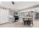 Modern kitchen with stainless steel appliances, island, and stylish countertops at 3832 W Eva St, Phoenix, AZ 85051