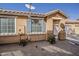 Charming home featuring a tile roof and low-maintenance desert landscaping at 3894 E Palmer St, Gilbert, AZ 85298