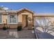 Inviting single-story home featuring a tile roof, two-car garage, and desert landscaping at 3894 E Palmer St, Gilbert, AZ 85298