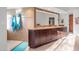 Bathroom with double vanity and access to the tiled shower at 41353 N 106Th St, Scottsdale, AZ 85262