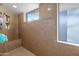 Shower with built-in bench and niche storage at 41353 N 106Th St, Scottsdale, AZ 85262