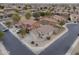 Aerial view of house featuring well-maintained landscaping at 44125 W Cydnee Dr, Maricopa, AZ 85138