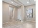 Bright entryway with tile floors, recessed lighting and a view into the hallway with an open floorplan at 5723 E Jake Hvn, Cave Creek, AZ 85331
